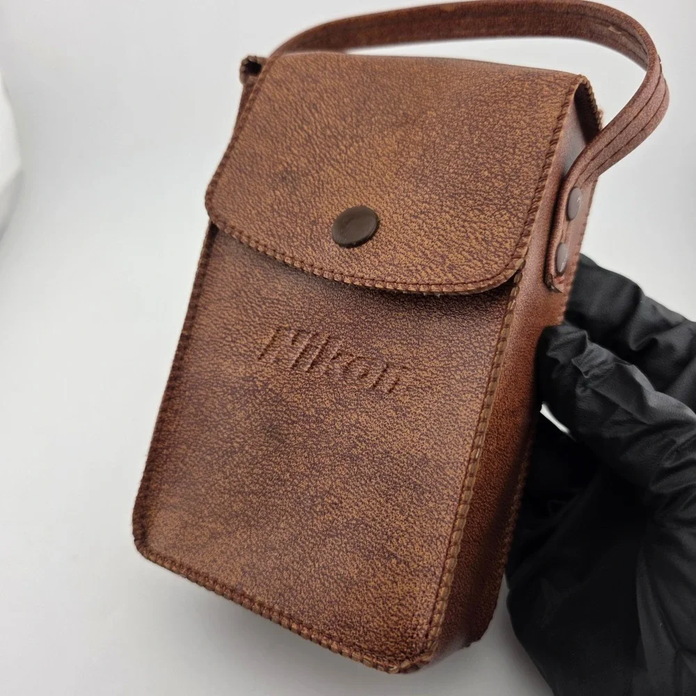 Nikon Speedlight SB-12 Flash Vintage Nikon Case Japan SS-7 Untested Compact Tool